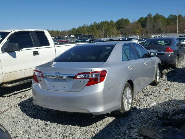 4T1BF1FK6DU670328 - 2013 TOYOTA CAMRY L SILVER photo 4