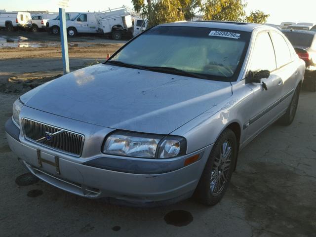 YV1TS94D2Y1108287 - 2000 VOLVO S80 SILVER photo 2