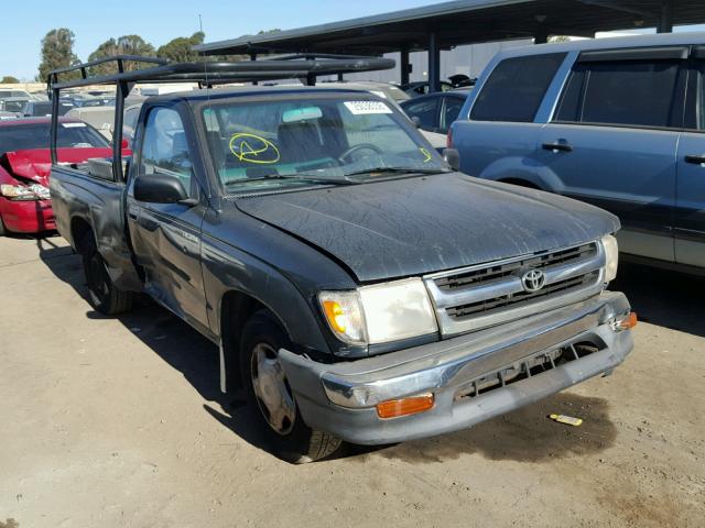 4TANL42NXWZ025663 - 1998 TOYOTA TACOMA GREEN photo 1