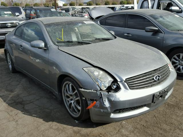 JNKCV54E95M424101 - 2005 INFINITI G35 GRAY photo 1