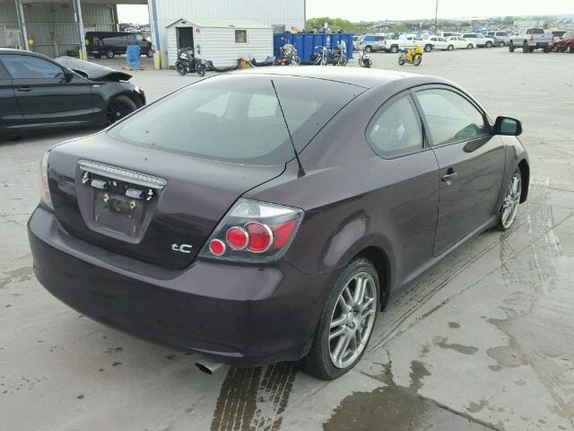 JTKDE167390300506 - 2009 TOYOTA SCION TC 紫色 照片 4