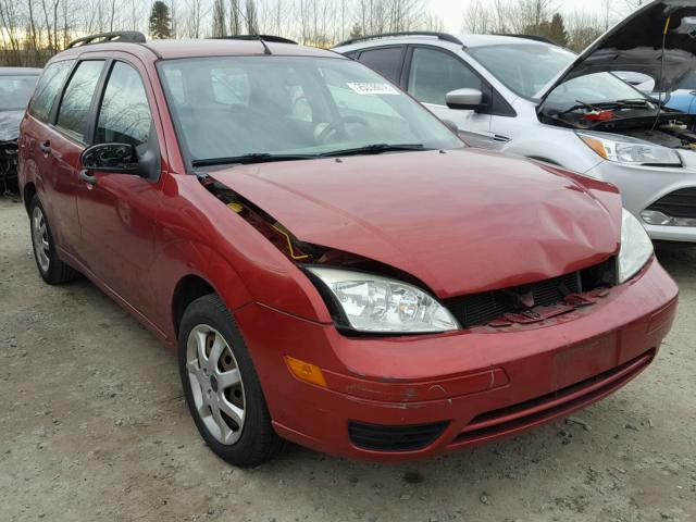 1FAFP36N55W284407 - 2005 FORD FOCUS ZXW RED photo 1