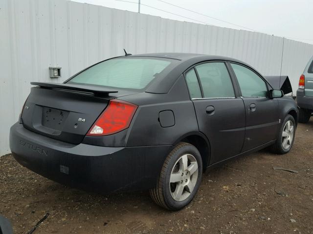 1G8AK55B96Z140407 - 2006 SATURN ION LEVEL BLACK photo 4