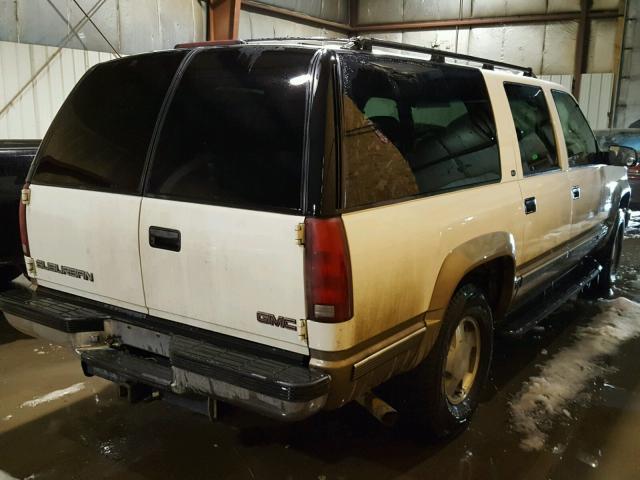 1GKFK16R5WJ715556 - 1998 GMC SUBURBAN K WHITE photo 4