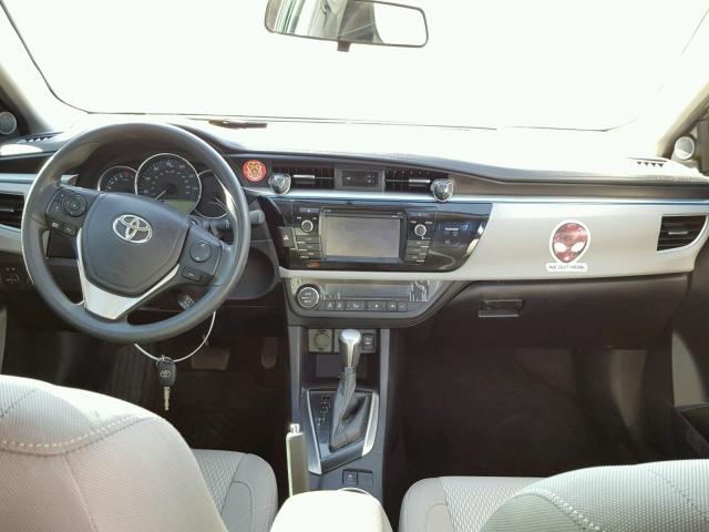 2T1BPRHEXGC551285 - 2016 TOYOTA COROLLA EC GREEN photo 9