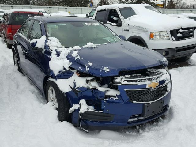 1G1PC5SB6D7294303 - 2013 CHEVROLET CRUZE LT BLUE photo 1