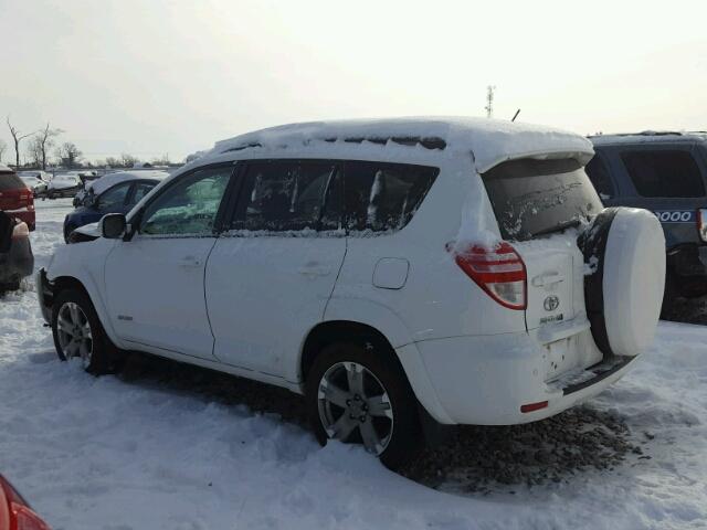 2T3RF4DV1BW088123 - 2011 TOYOTA RAV4 SPORT WHITE photo 3