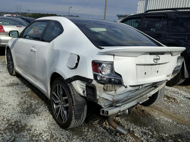JTKJF5C74E3075386 - 2014 TOYOTA SCION TC 白色 照片 3