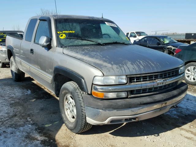 1GCEK19TX1E148082 - 2001 CHEVROLET SILVERADO SILVER photo 1