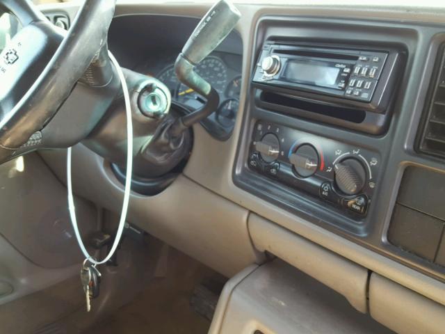 1GCEK19TX1E148082 - 2001 CHEVROLET SILVERADO SILVER photo 9