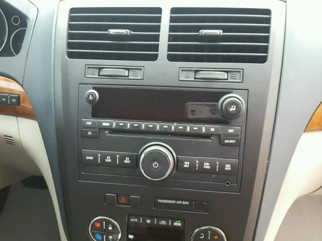 5GZER23D09J134891 - 2009 SATURN OUTLOOK XR WHITE photo 9