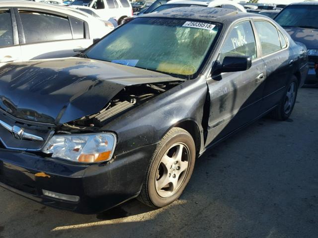 19UUA56633A071619 - 2003 ACURA 3.2TL BLACK photo 2