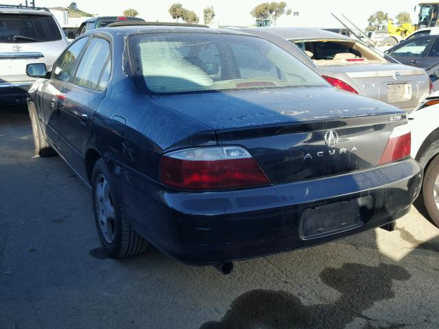 19UUA56633A071619 - 2003 ACURA 3.2TL BLACK photo 3