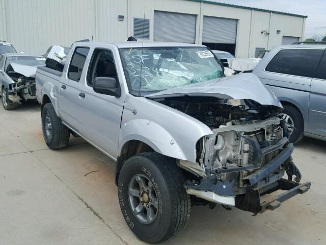 1N6ED27T64C401429 - 2004 NISSAN FRONTIER C SILVER photo 1