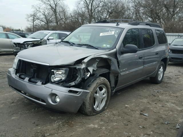 1GKET16S266137950 - 2006 GMC ENVOY XL GRAY photo 2