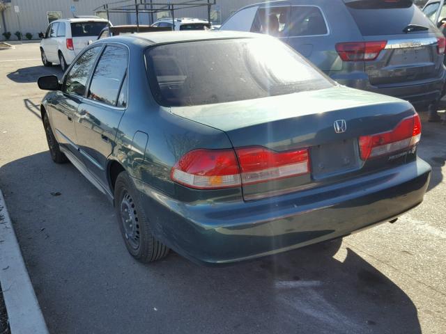 3HGCG66572G704632 - 2002 HONDA ACCORD LX GREEN photo 3