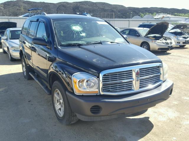 1D4HB38N96F106776 - 2006 DODGE DURANGO SX BLACK photo 1