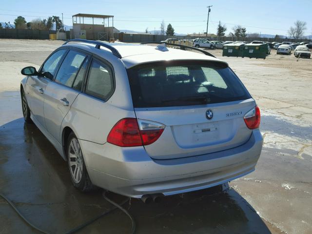 WBAVT13536KW23018 - 2006 BMW 325 XIT SILVER photo 3