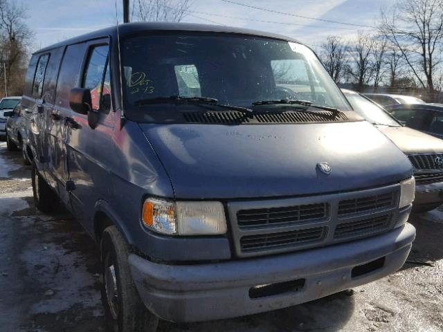 2B7HB21Y9TK171121 - 1996 DODGE RAM VAN B2 BLUE photo 1