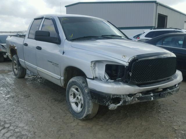 1D7HU18N36S586290 - 2006 DODGE RAM 1500 S SILVER photo 1