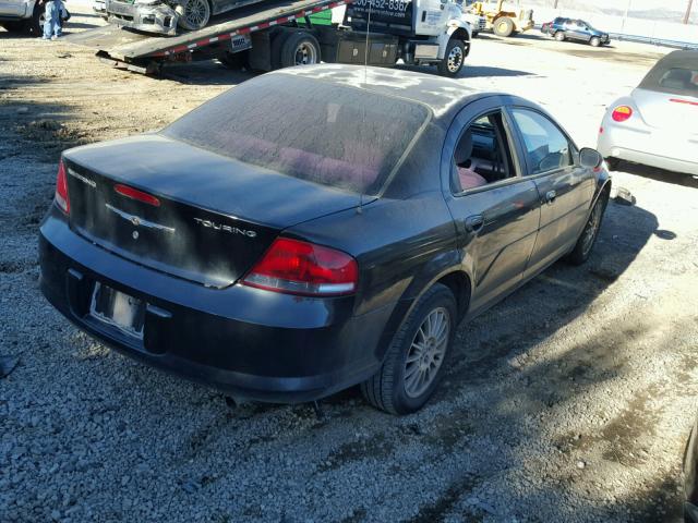 1C3AL56R76N160083 - 2006 CHRYSLER SEBRING TO BLACK photo 4