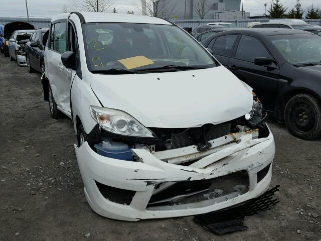 JM1CR2W38A0373031 - 2010 MAZDA 5 WHITE photo 1