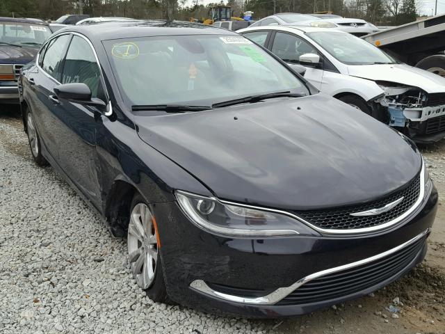 1C3CCCAB5GN136003 - 2016 CHRYSLER 200 LIMITE BLACK photo 1