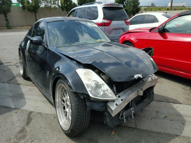 JN1AZ34DX5M603128 - 2005 NISSAN 350Z COUPE BLACK photo 1