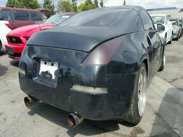 JN1AZ34DX5M603128 - 2005 NISSAN 350Z COUPE BLACK photo 4