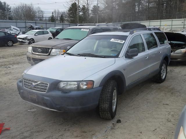 YV1SZ59H441152278 - 2004 VOLVO XC70 SILVER photo 2