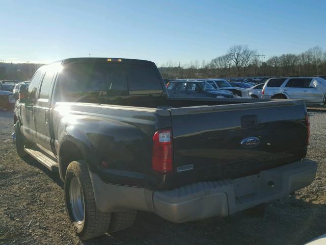 1FTWW32R58EE32345 - 2008 FORD F350 SUPER BLACK photo 3