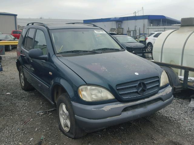 4JGAB54E9XA144468 - 1999 MERCEDES-BENZ ML 320 GREEN photo 1