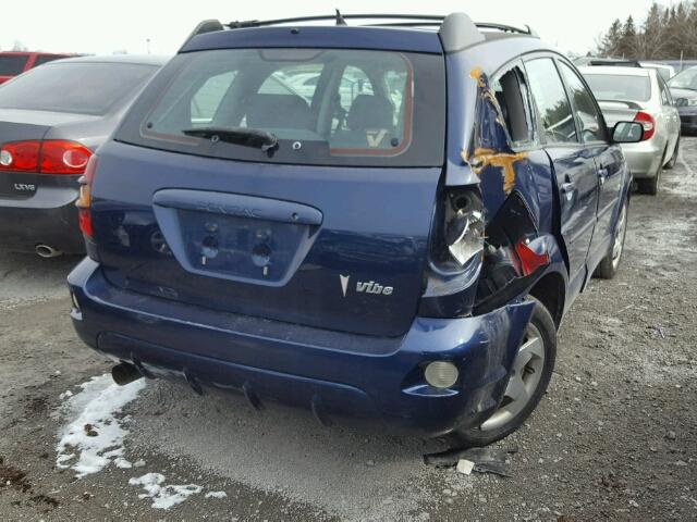 5Y2SL64833Z474396 - 2003 PONTIAC VIBE BLUE photo 4