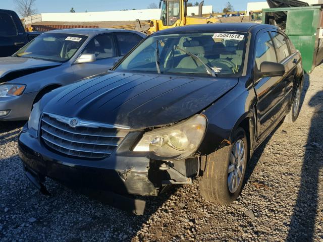 1C3LC46K97N680700 - 2007 CHRYSLER SEBRING BLACK photo 2