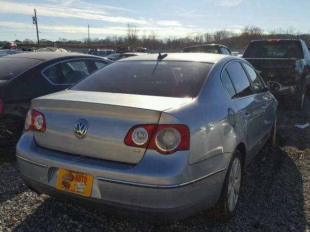 WVWEU73C26P131665 - 2006 VOLKSWAGEN PASSAT SILVER photo 4