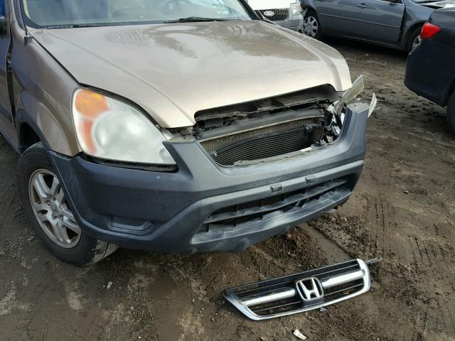 SHSRD788X3U139128 - 2003 HONDA CR-V EX BROWN photo 9