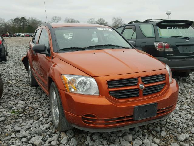 1B3CB1HA0BD262706 - 2011 DODGE CALIBER EX ORANGE photo 1