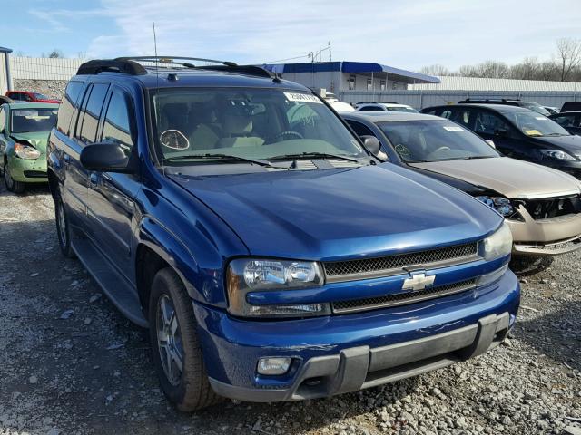 1GNET16S356177925 - 2005 CHEVROLET TRAILBLAZE BLUE photo 1