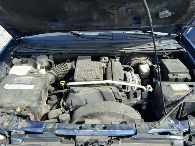 1GNET16S356177925 - 2005 CHEVROLET TRAILBLAZE BLUE photo 7