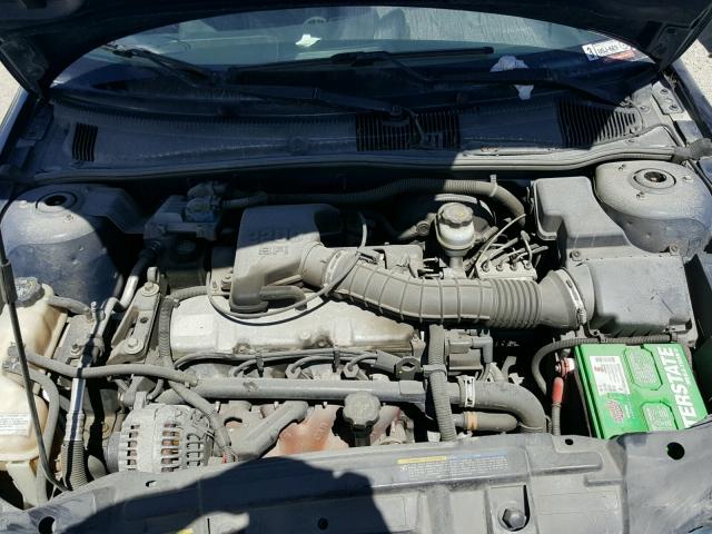 1G1JC524727204306 - 2002 CHEVROLET CAVALIER B BLUE photo 7