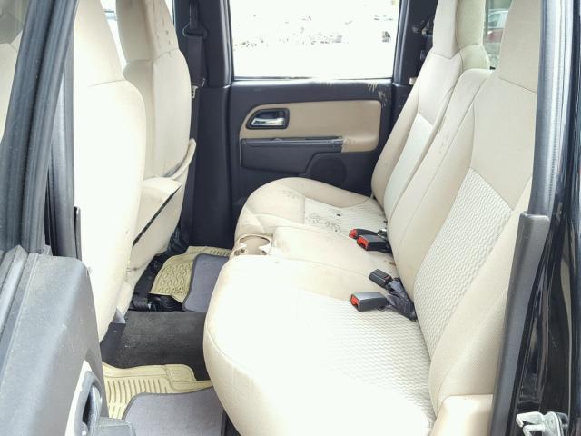 1GCDSCD98A8126048 - 2010 CHEVROLET COLORADO L BLACK photo 6