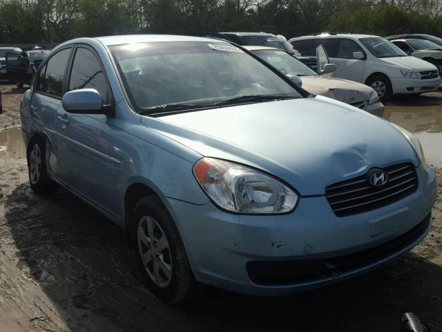 KMHCN4AC1AU430995 - 2010 HYUNDAI ACCENT GLS BLUE photo 1