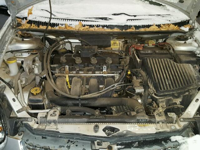 1B3ES56C43D114631 - 2003 DODGE NEON SXT SILVER photo 7