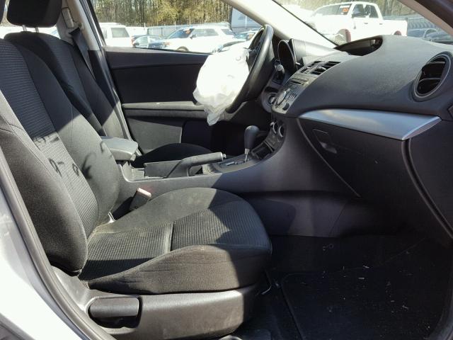 JM1BL1TFXD1774682 - 2013 MAZDA 3 I SILVER photo 5