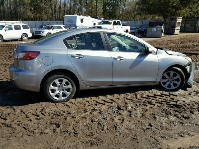 JM1BL1TFXD1774682 - 2013 MAZDA 3 I SILVER photo 9