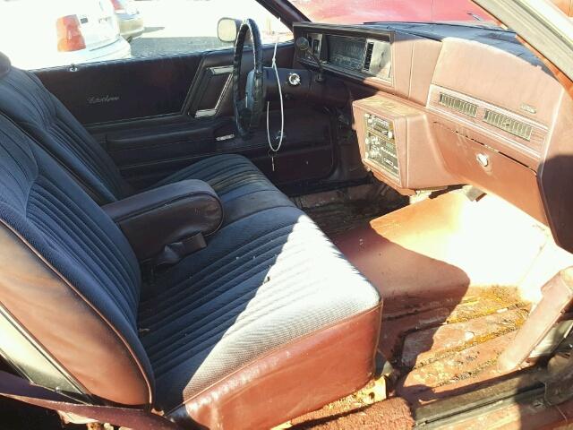 1G3GR47Y6GP394984 - 1986 OLDSMOBILE CUTLASS SU BURGUNDY photo 5