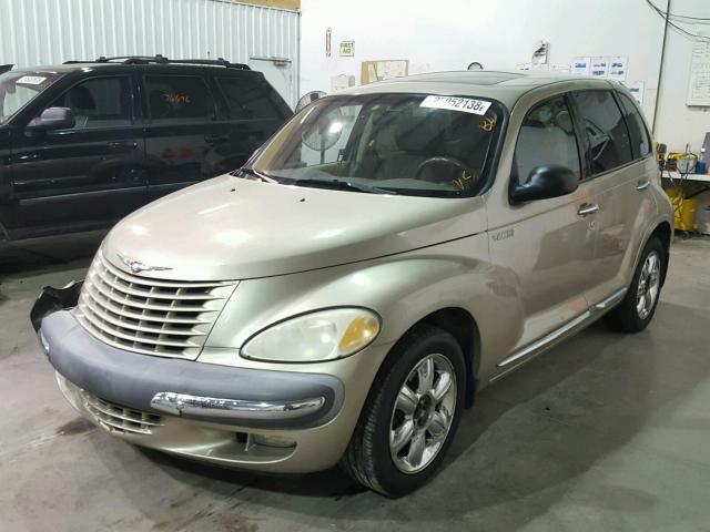 3C8FY68B52T370716 - 2002 CHRYSLER PT CRUISER GOLD photo 2