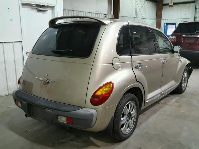 3C8FY68B52T370716 - 2002 CHRYSLER PT CRUISER GOLD photo 4