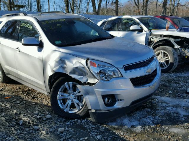 2GNALCEK5F6376501 - 2015 CHEVROLET EQUINOX LT SILVER photo 9