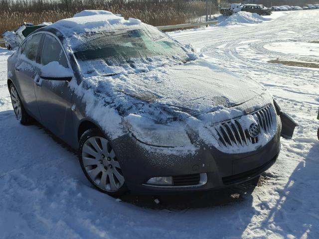 W04G15GV4B1061644 - 2011 BUICK REGAL CXL GRAY photo 1